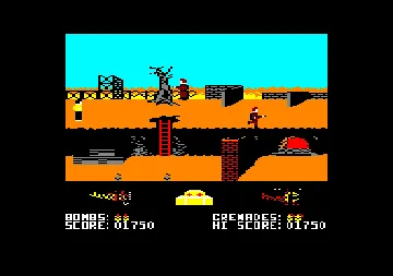 Biggles (UK) (1986) screen shot game playing